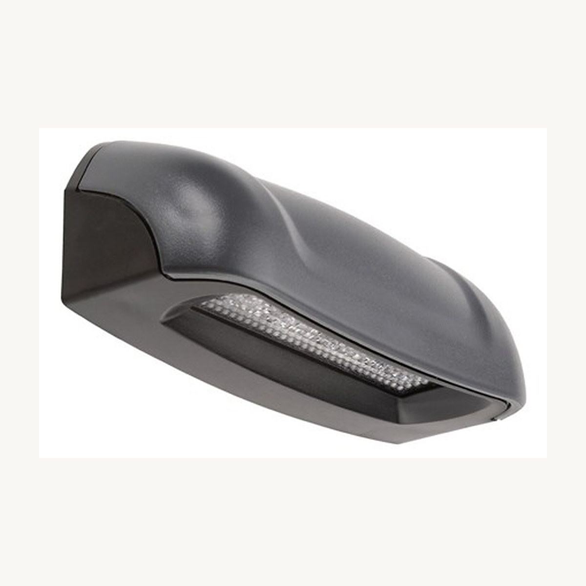 MDL8 LED GREY L/PLATE LAMP BL